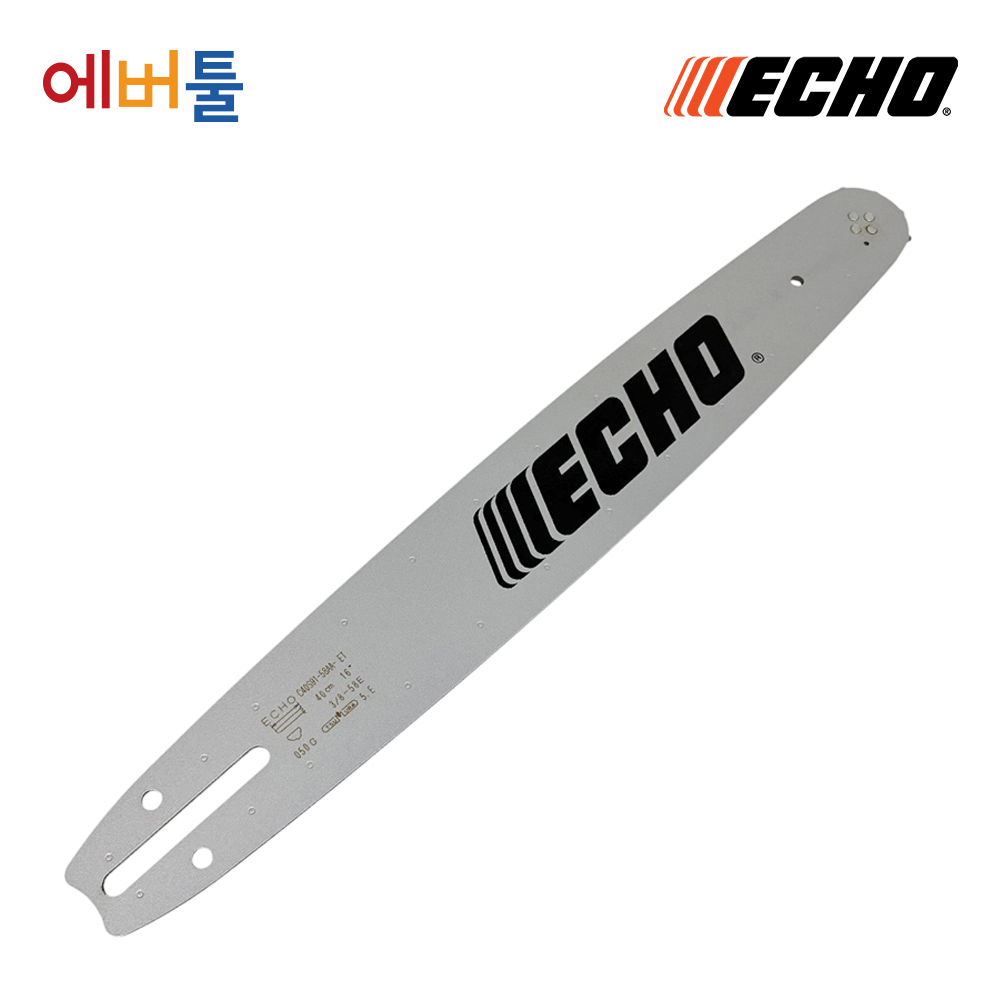 에코 CS-350WES 엔진톱 가이드바 16인치 91-29 순정부품 9377024