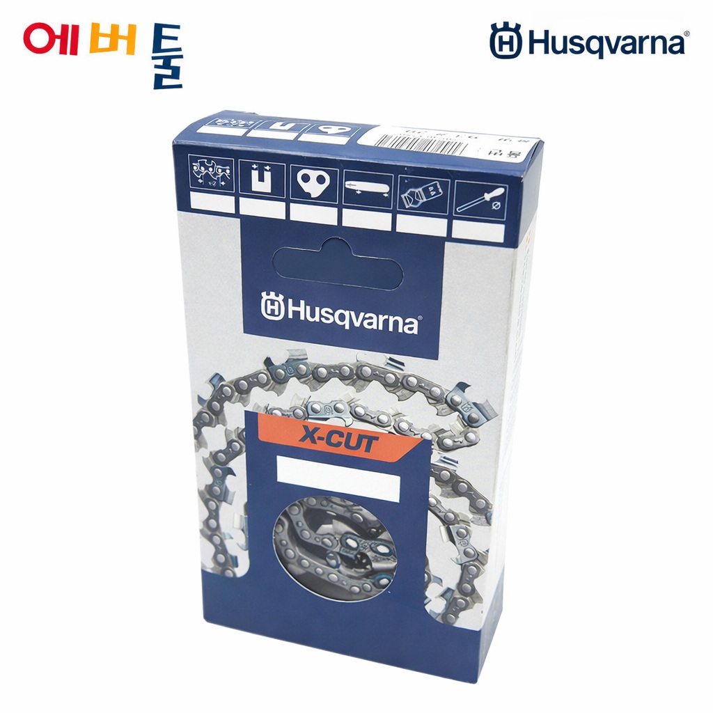 허스크바나 X-CUT 체인톱날 16인치 S93G 91-29 (93-29) 5854042-58